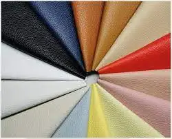 Soft automotive PVC leather vinyls PVC roll imitation leather fabric for upholstery