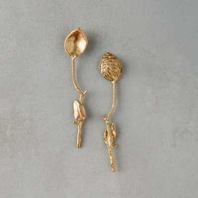 Beaded Handmade Stainless Steel Metal Cutlery Set Salad server Manufacturer And Exporter New Design Metal Flatware Wholesaler