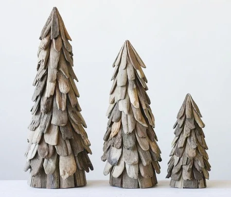 Artisan Decoration Ornaments Custom Small To Large Java Rustic Teak Natural Reclaimed Driftwood Christmas Tree Made In Indonesia