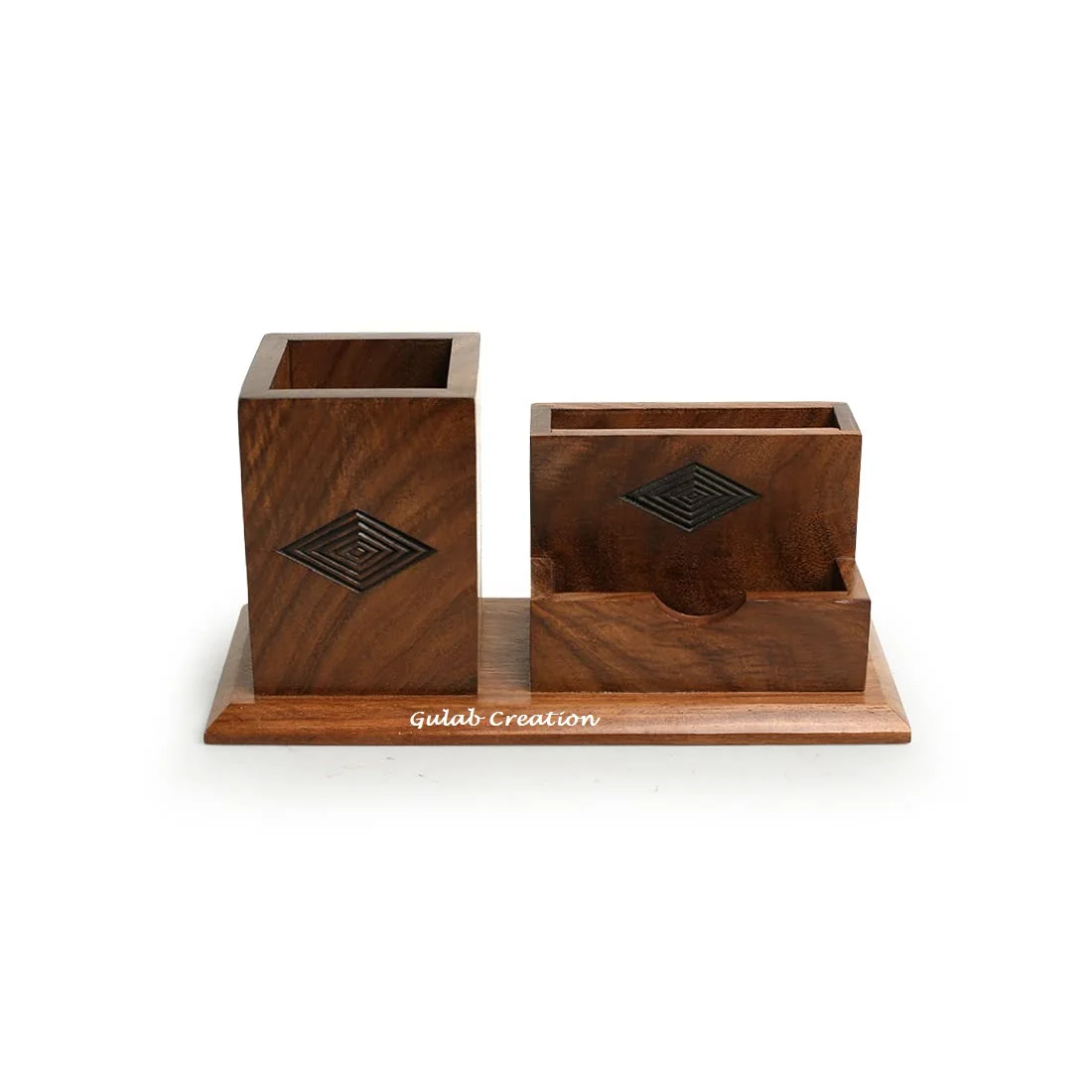 2025 New Arrival Wooden Table Organizer Desk Organizer for Study Table Office