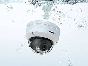 ANNKE 8pcs 4K (8MP) AI & Smart Dual Light & Microphone PoE IP Dome Camera With 16CH 4K(8MP) PoE NVR Indoor Outdoor CCTV Kit