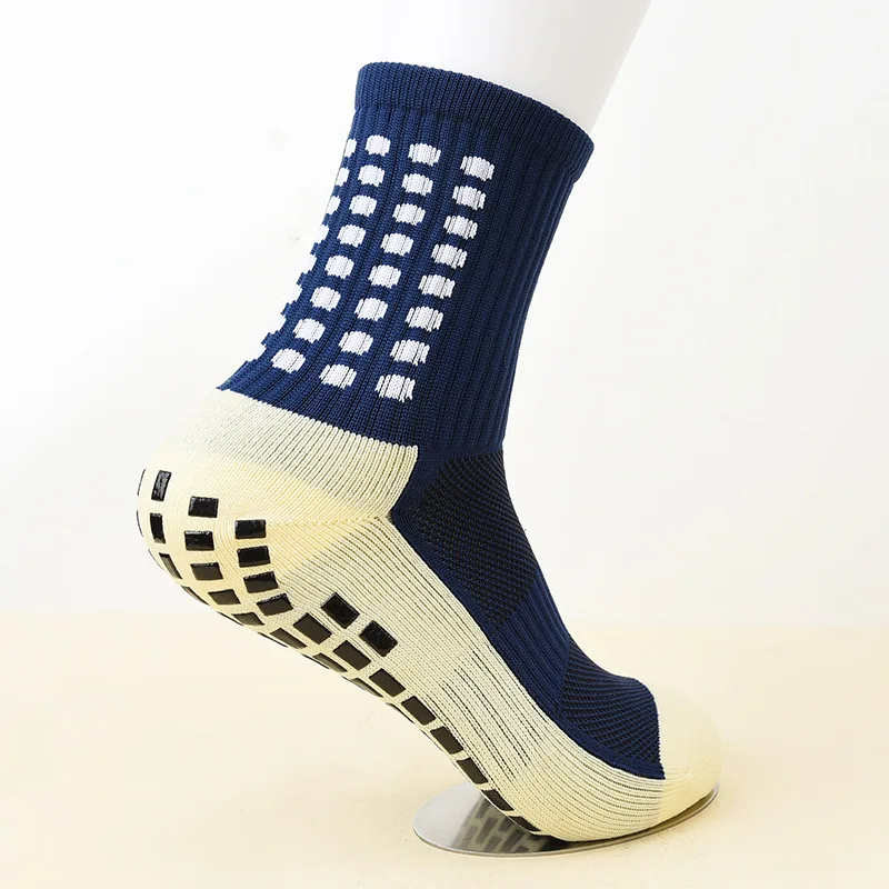 Football socks anti slip outdoor adult thickened custom logo sport socks