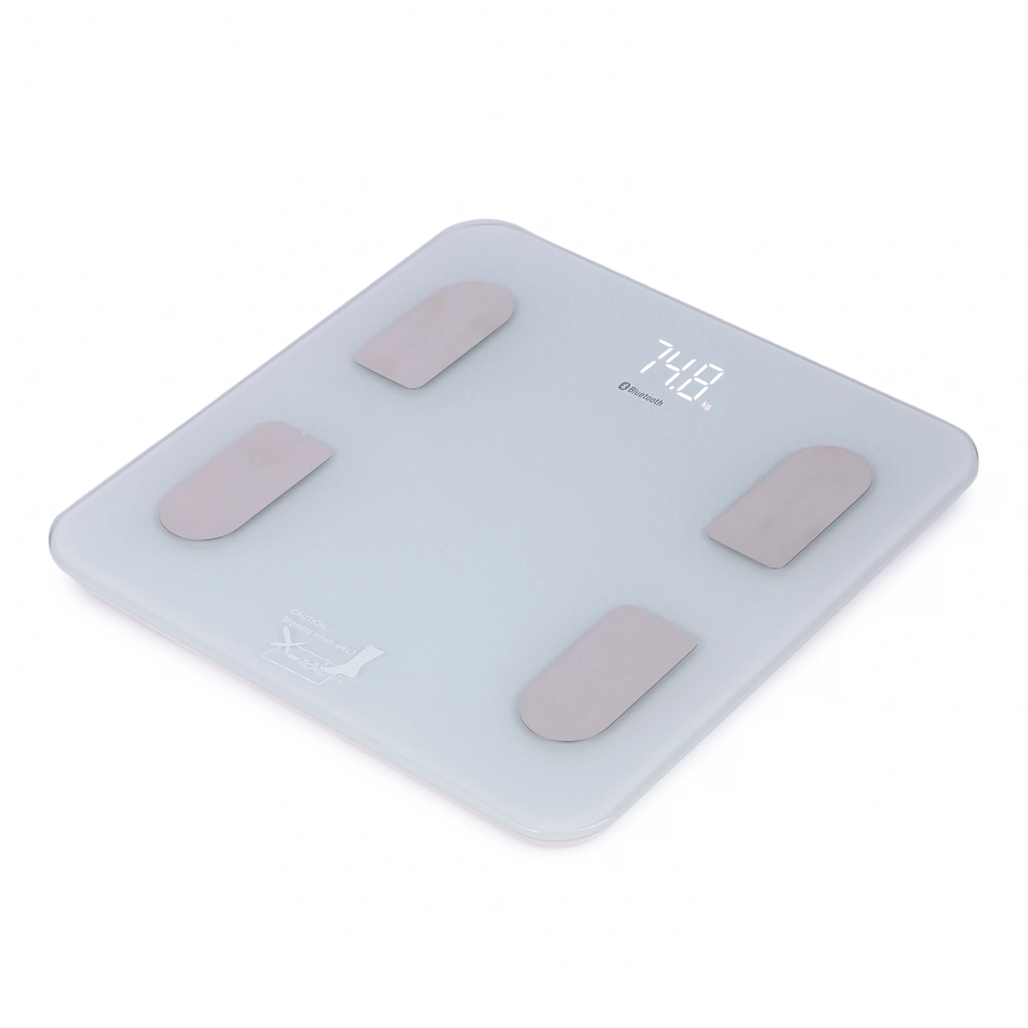 Smart body fat scale,Digital bathroom weighing scale with water percentage Muscle mass bluetooth BMI