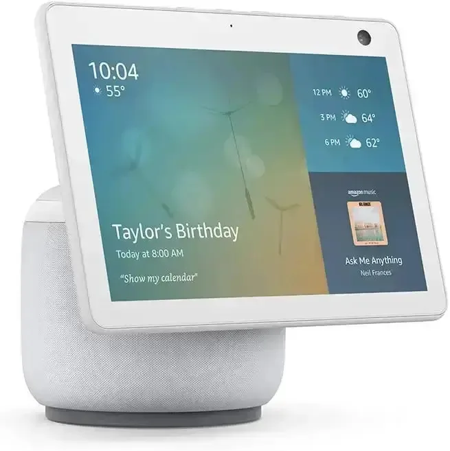 FLASH SALE 2023 Echo Show 10 (3rd Gen) | HD Smart Display Speaker with Motion and Alexa WHITE