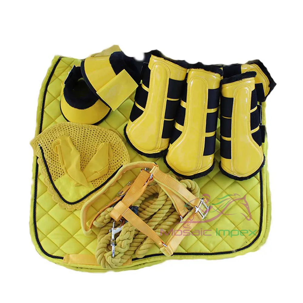 Saddle pad set measurements monogram material manufacturers maker Australia mockup up matching sets memory foam mini merino mule