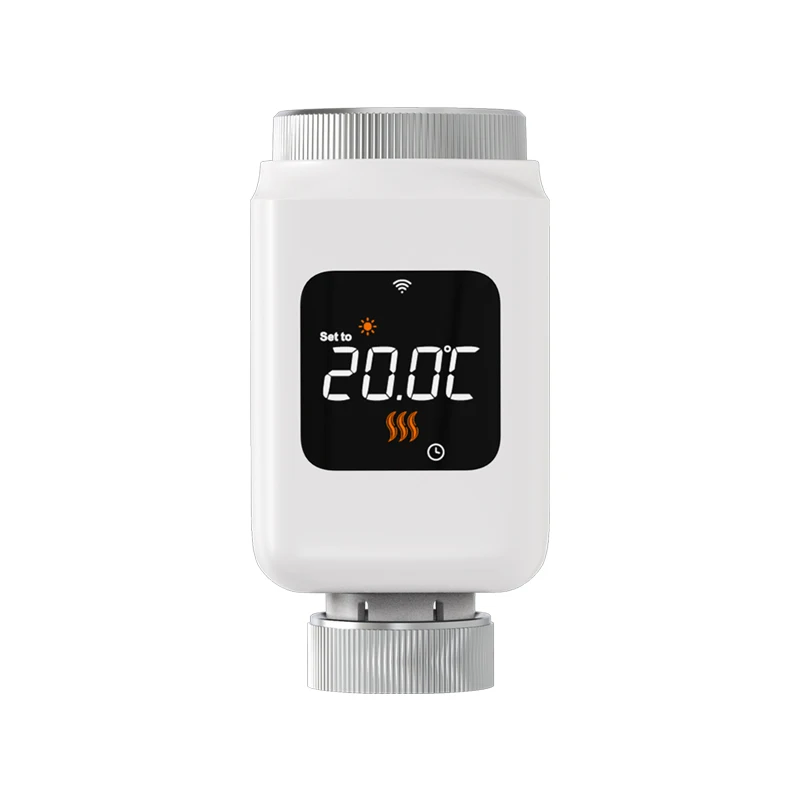 Rti-Tek Ultra-low Power LCD Screen zigbee Tuya Smart TRV Thermostat Radiator Valve temperature controller
