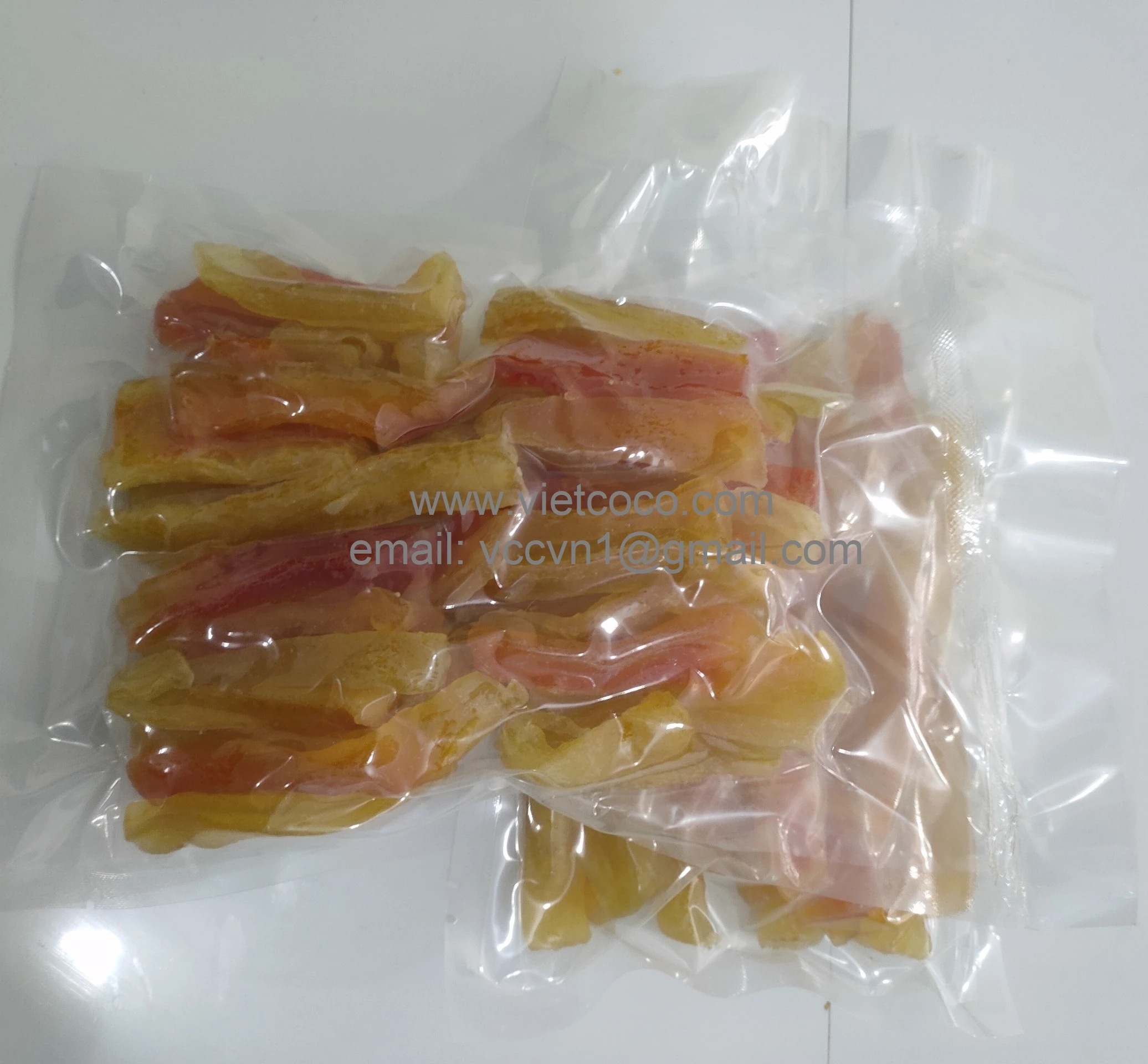 Manufacturer in Vietnam Latest Drying Technology Sweet Soft Dry Papayas Professional Customized Packing For Dried Papaya
