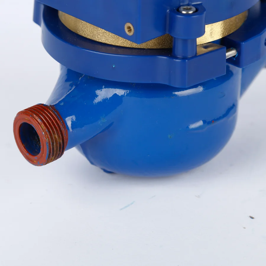 wet dial smart intelligent valved remote photoelectric water meter direct read flow meter