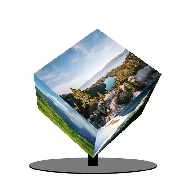 P3.91 Outdoor LED Display Screen Indoor LED Cube Screen Video Wall Display Panel Magic Cube LED Display Screen