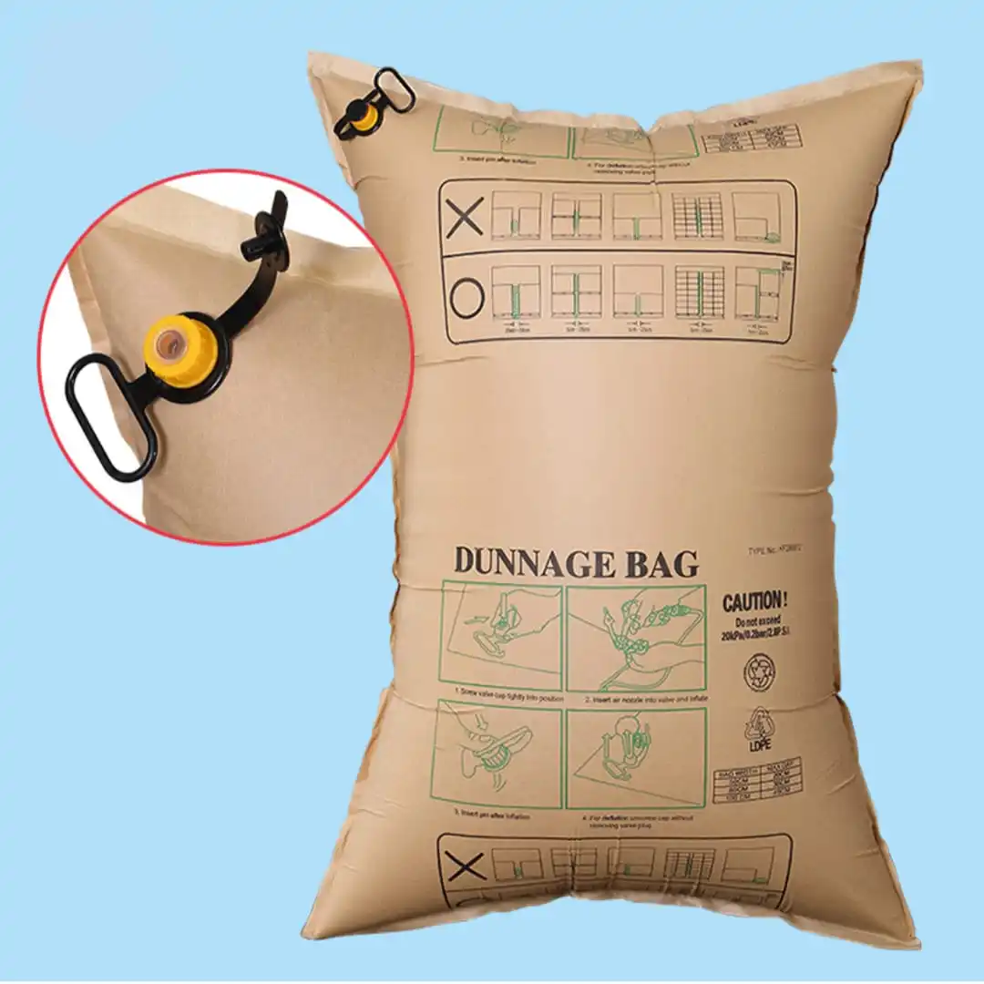 Best Quality Safety and Security Craft Paper Dunnage airbag for Container Packing available at Best Price from India