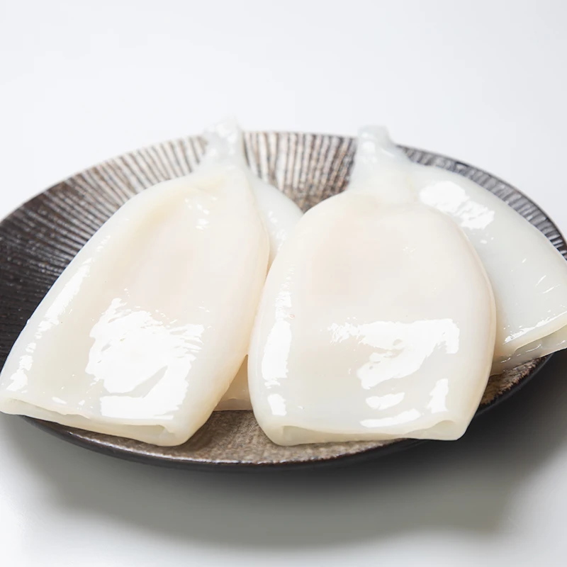 Top Quality Frozen Squid Frozen Squid Wing Flower Cut Processing