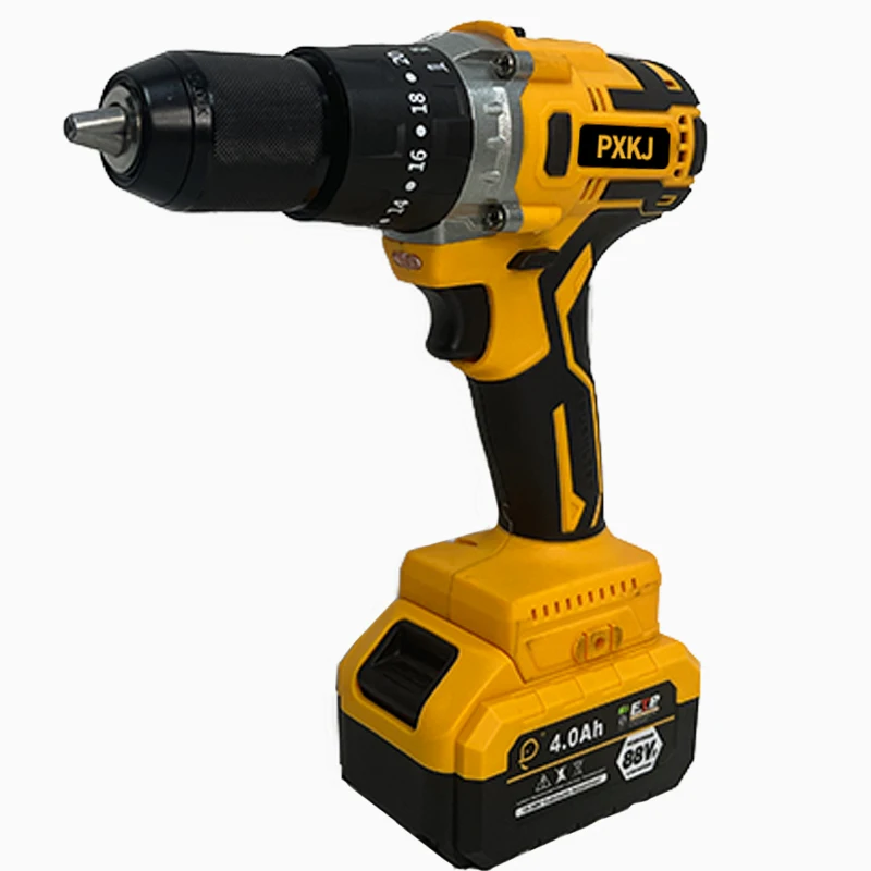 20V/36V cordless power tool combination kits 13mm impact drill set screwdriver power wrench for auto repair