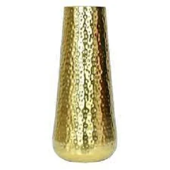 Handmade For Decorative Use Metal Vase Classic Style Home Decoration Metal For Wedding Decorative Trendy New Metal Flower Vase