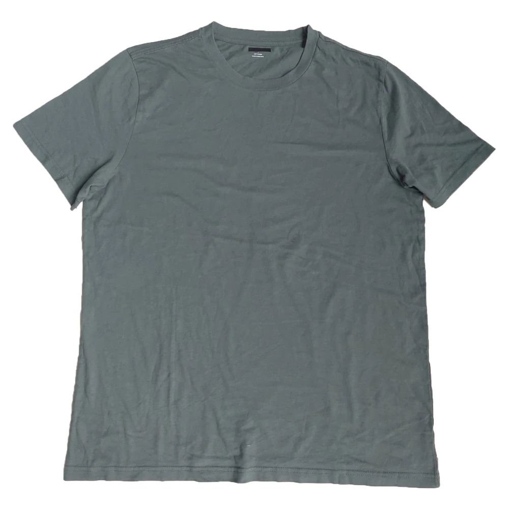 High Quality Cotton T-Shirts Customized Stock Lot Various Mixed Colors Sizes Clearance Bulk Apparel Overstock Adults Boys