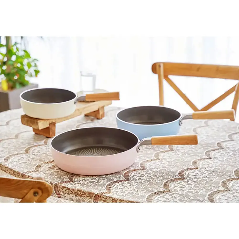 [JINIPAN]KOTRA Fry Pan IH Deep Saute pan 28 Tri Ply Bonded Cookware stainless steel saute pan with Lid Conical Shape