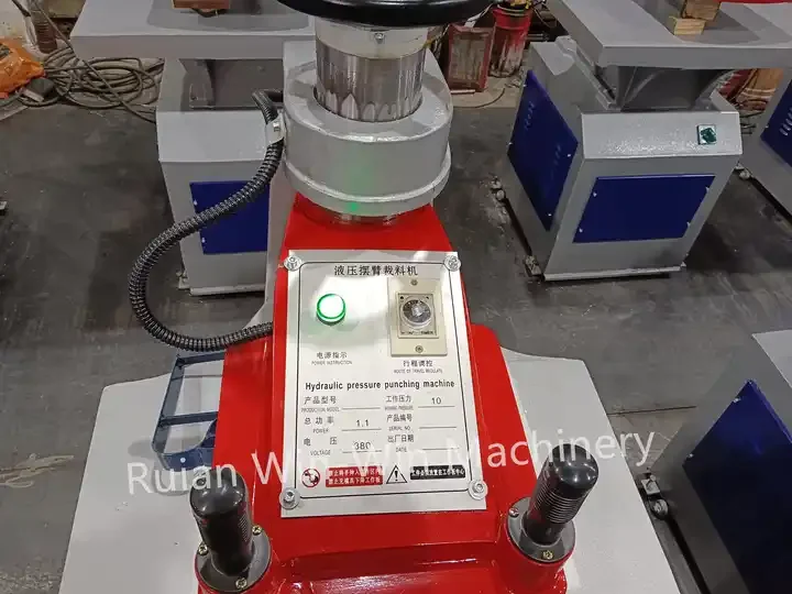 10-12 Ton Hydraulic Manual CNC Plastic Bag Punching Machine for T-shirt Bags