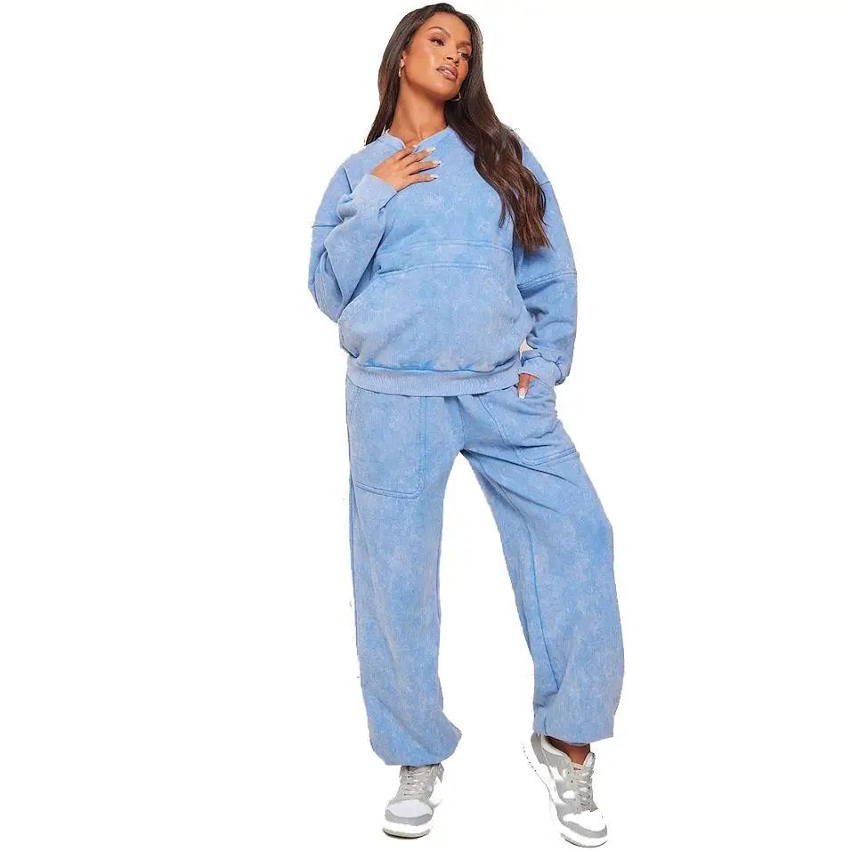 High Quality 100% cotton Blank Oversized Thick Hoodie No String Heavyweight Drop Shoulder 500gsm Unisex Sweatsuit