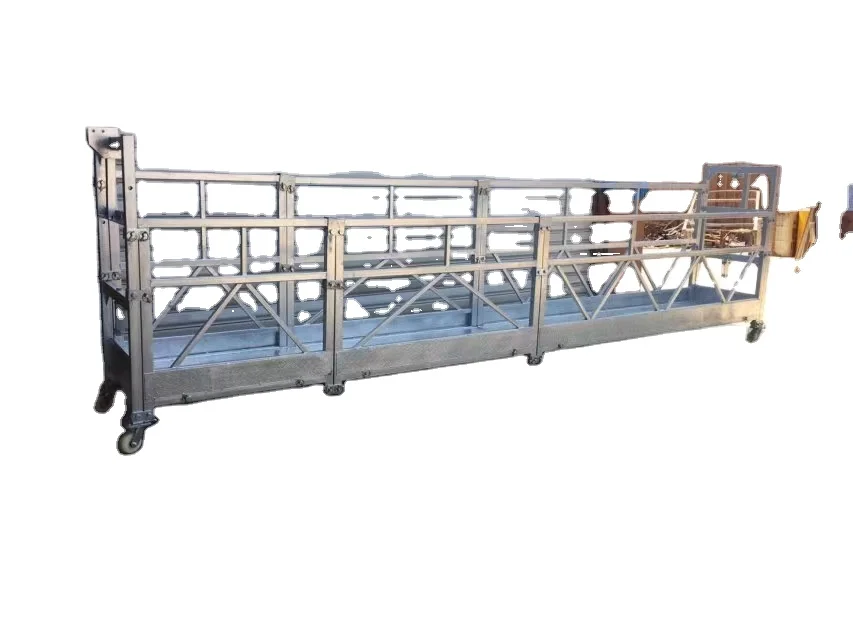 Zlp630 Suspended Hanging Scaffolding Painting Aerial Work Platform Aluminum Climbing Cradle Andamios Colgantes Electrics