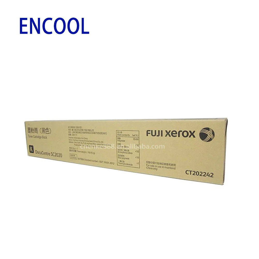 Original SC2020 Asia Version Cartridges for Xerox DocuCentre toner CT202242 CT202243 CT202244 CT202245