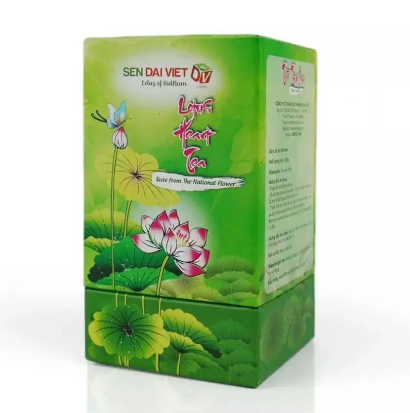 Competitive price low MOQ high quality Vietnam 100% heart lotus OEM service top products selling tea wholesale Lotus Heart Tea