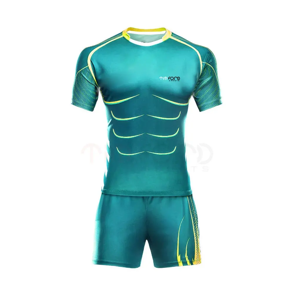 Top Selling Lightweight Rugby Uniform Best Quality Made In 100% Polyester Fabric Rugby Uniform
