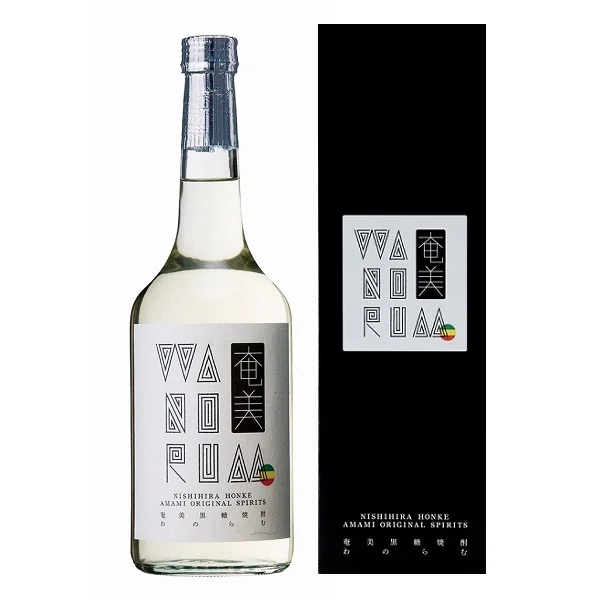Gift Box Japanese Sake Amami Kokuto Shochu Wanoramu 25% 720ml