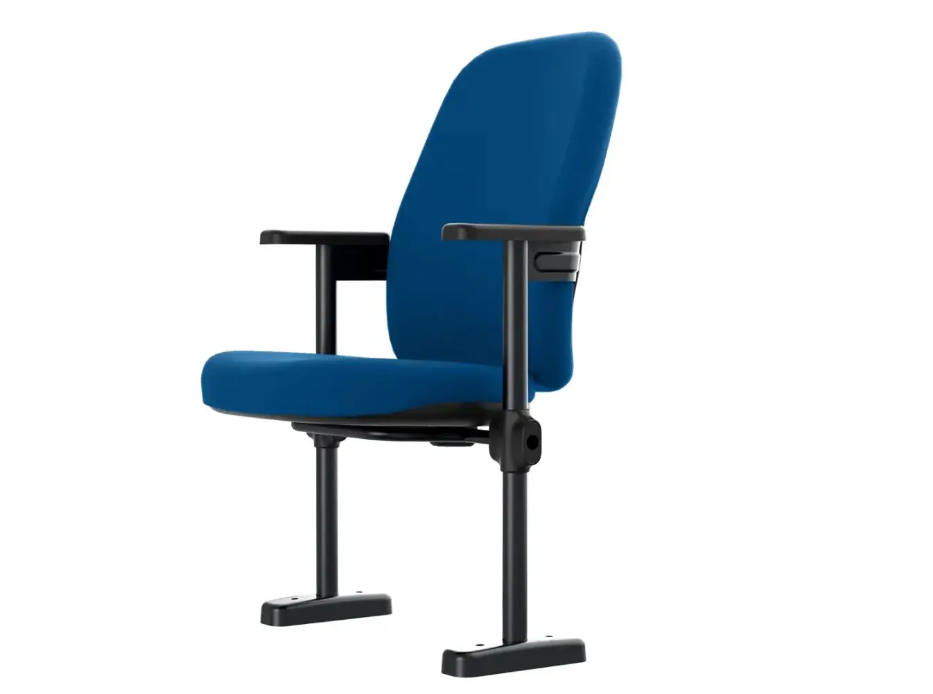 Top Grade Stainless Steel Auditorium Sofa Chairs with Fixed Back Modern Style Attractive Look Reasonable Price