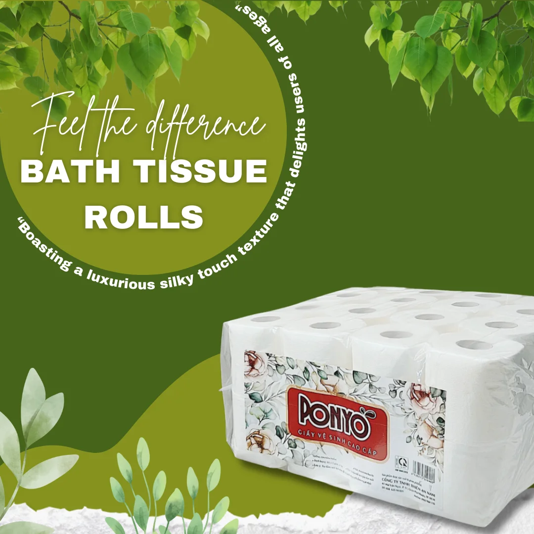 Customizable Jumbo Roll Sanitary Bath Toilet Tissue Durable Virgin Wood Pulp Pack for Toilets