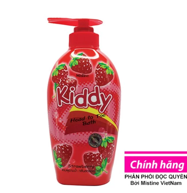 Детские товары для ванны детский гель душа 2 в 1 клубника 200 мл x 64 шт.