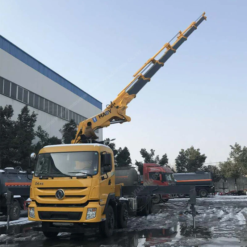 HAOY китайский заводской манипулятор гидравлический рычаг для автомобиля тяжелых грузов 30 тонн автокран с дистанционным управлением