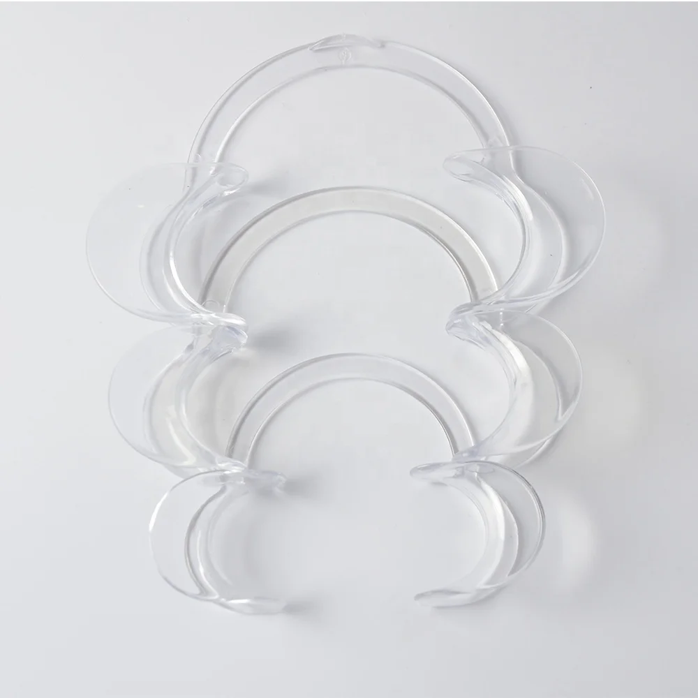 Factory Price Dental Orthodontic Plastic Dental Cheek Retractors Lips Mouth Opener Teeth Whitening Retractor