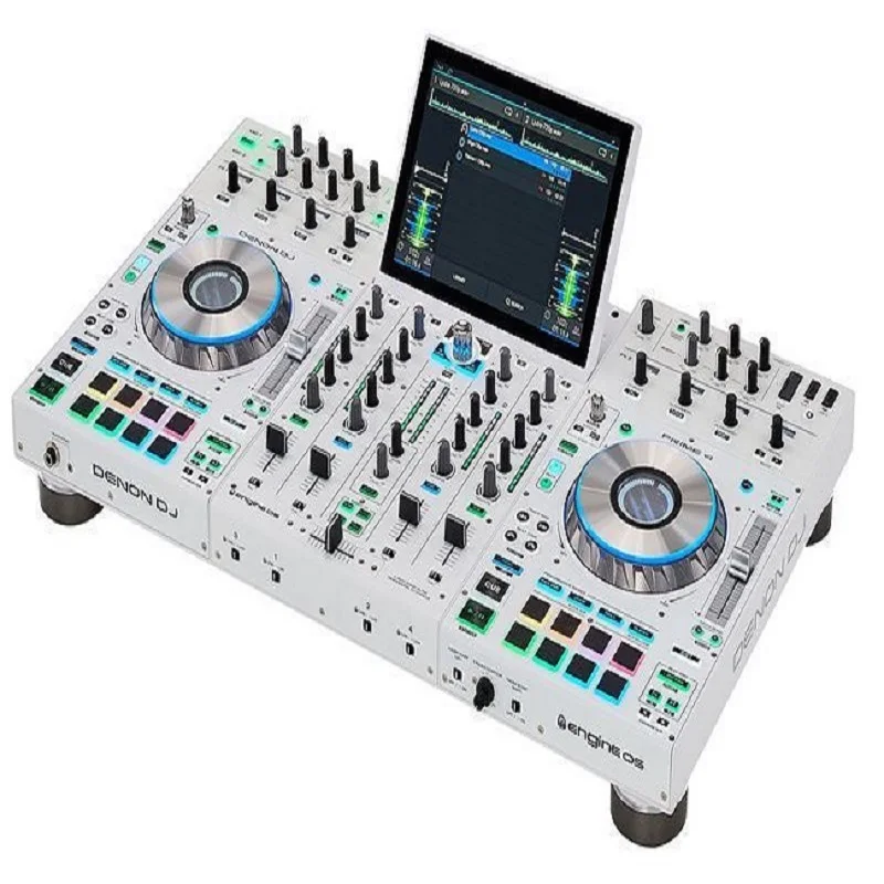 Доступный Новый Denon Dj Prime 4 белый ограниченный выпуск автономный контроллер