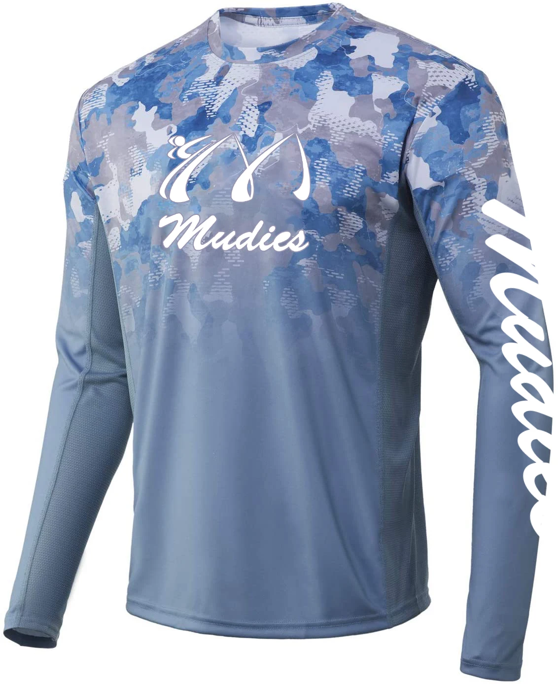 Customize digital printing quick dry upf 50 fishing shirt wholesale fishing clothing men long sleeve tshirt