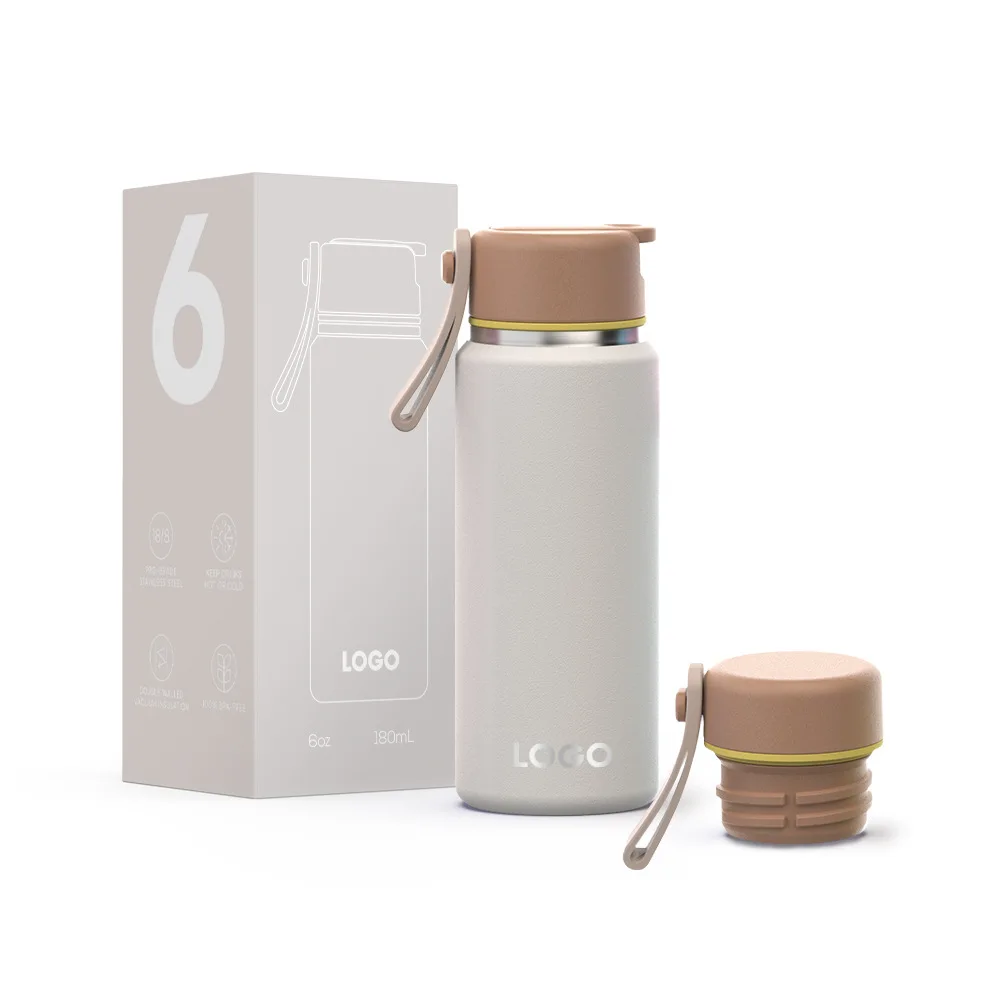 2024 new arrival Double-Walled Water Bottle Standard Mouth Food Grade 304 Stainless Steel MUG