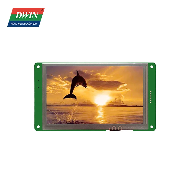 DWIN 5 дюймов HMI панель ЖК-дисплея 800*480 сенсорный экран дисплей UART ЖК-модуль DMG80480C050_03WTC