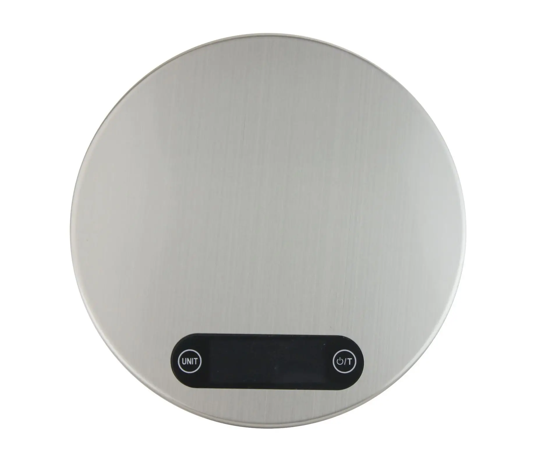 KS174 Mirror Surface 5KG Stainless Steel LCD Display Digital Electronic Kitchen Round Scale Household Food Weighing Scale