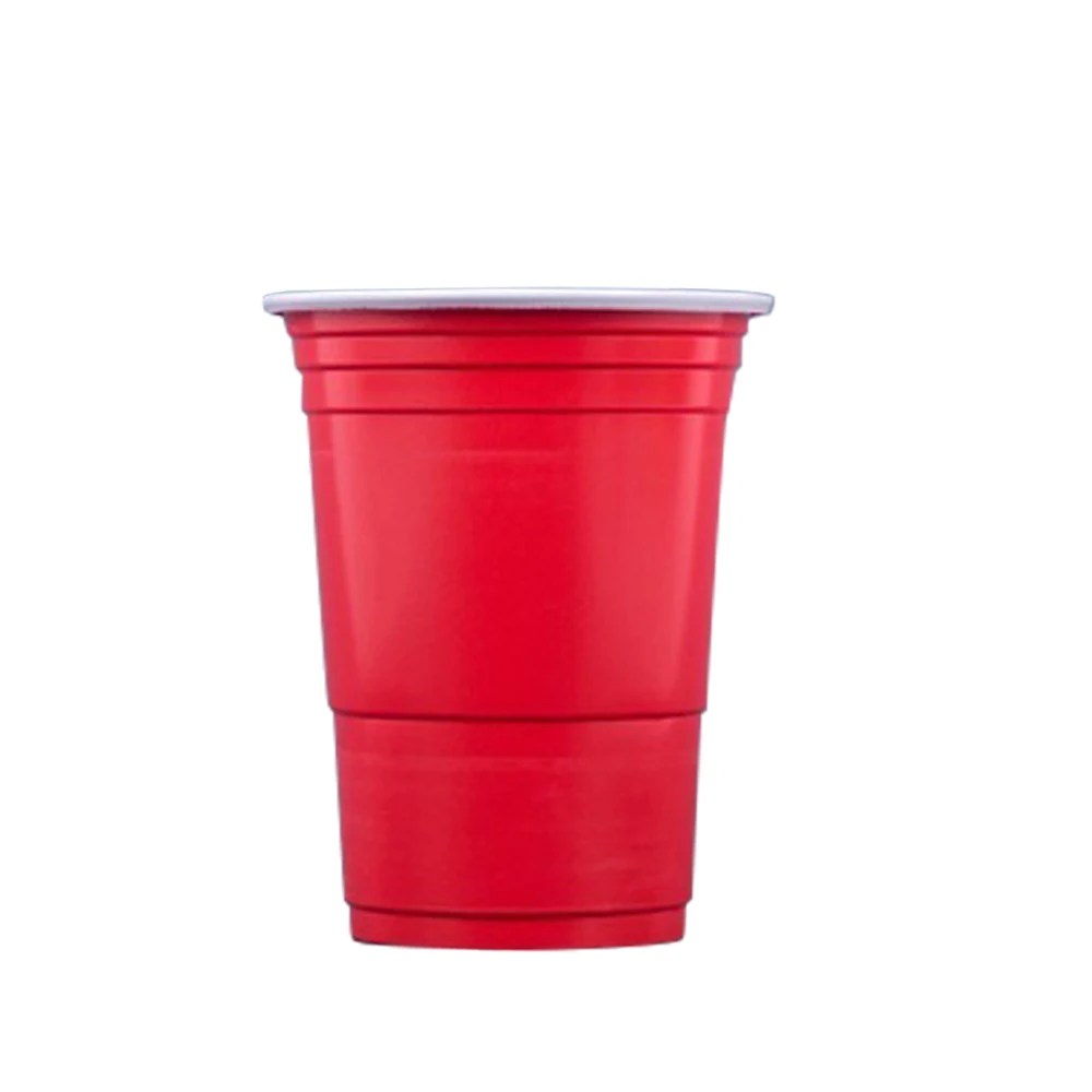 Wholesale 16 oz Party Cup Color Plastic Beer Pong Cup Disposable Solo Cup