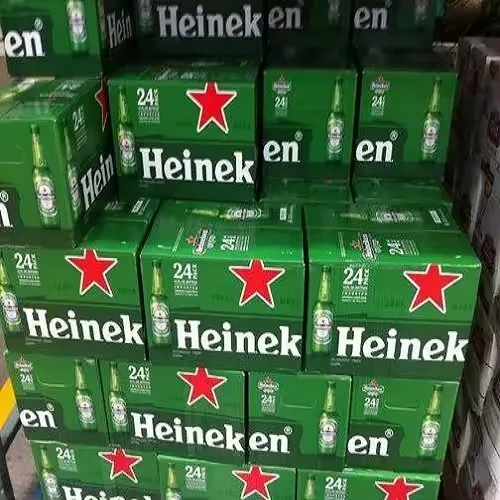 Упаковка 24x330 мл пива Heineken Lager 330 бутылки оригинального вкуса по оптовой цене