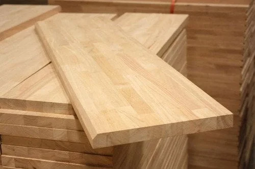 Certified Factory sales high-quality rubber wood finger joint board rubber wood core veneer rubber wood