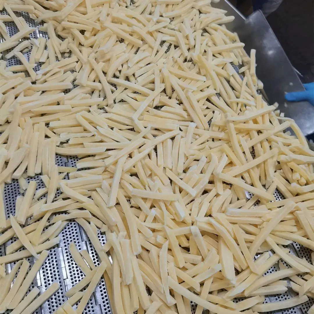 Купить замороженный картофель, обычное выращивание, замороженный картофель фри желтого цвета, очень вкусный вакуум и коробка, упаковка 12 месяцев для хранения