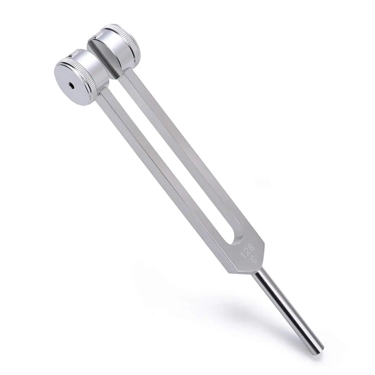 128Hz Manual Tuning Fork Accurate Frequency Made of Durable Aluminum Alloy Metal