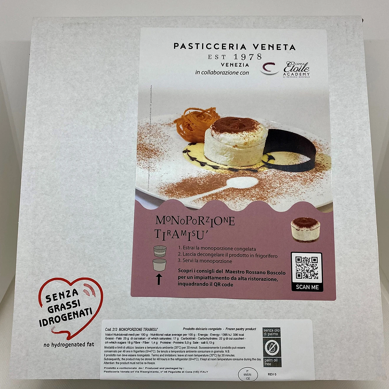 Cost-Effective Single Serving Tiramisu Sponge Cake Packaging Wedding Cake Food Cutterly High Quality