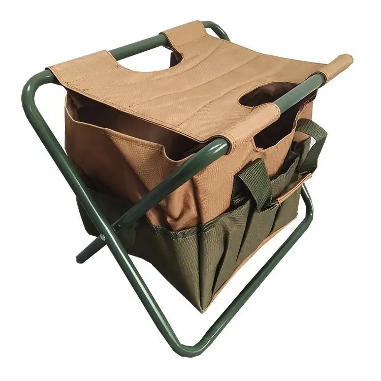 Oem Portable Waterproof Folding Camping Stool Fishing Backpack Chair Bag for Outdoor Hiking Hunting