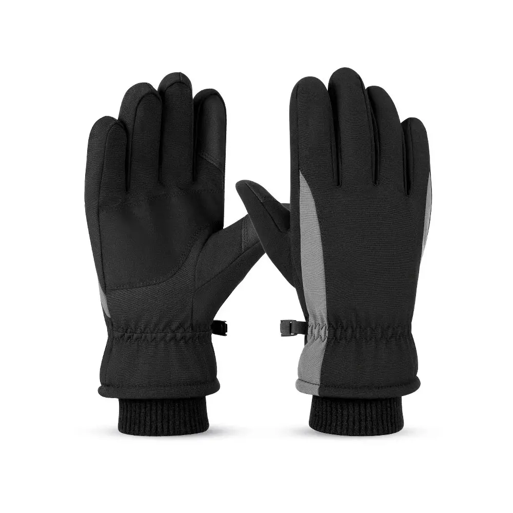 Cold Weather Gloves Warm Winter Snow Ski Windproof Gloves With Long Cuff For Snowboarding Riding Gloves