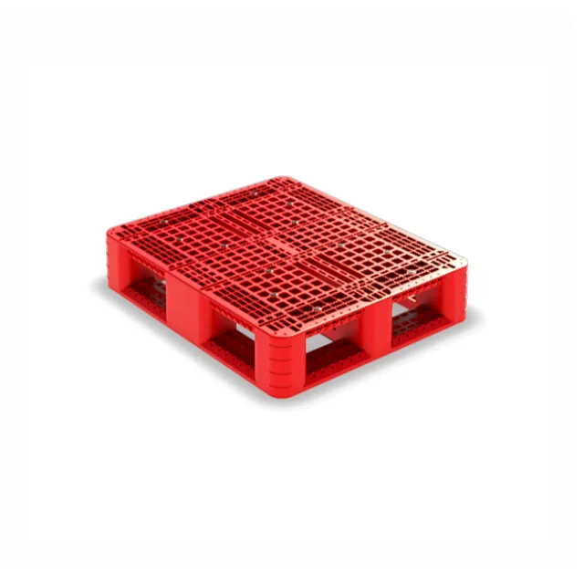 Used/New stacking 120x120 euro plastic palettes reversible/double side heavy duty plastic pallet with factory price