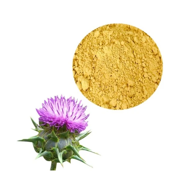 Organic Certified milk thistle extract Pure milk thistle extract powder 80% silybin and Silibinin milk thist