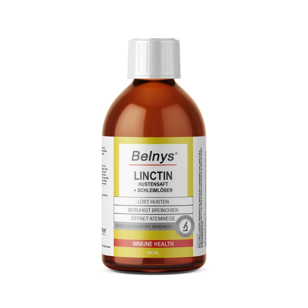 Belnys Cough Syrup Mucus Remover Tablets Capsules Powder Health Nutrition Custom Logo Packaging OEM OBM Private Label