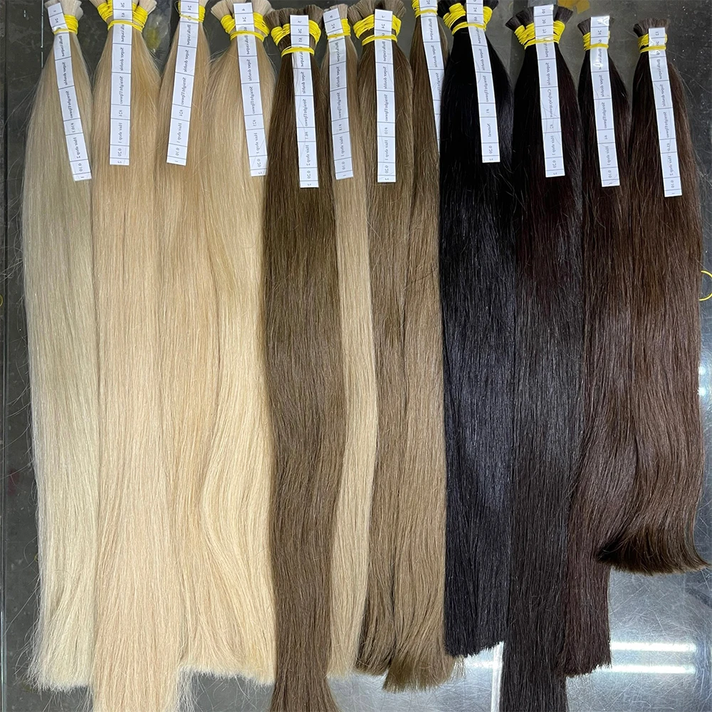 High Quality Synthetic Hair Sample All Color Of Vietnamese Hair Extensions Made In Vietnam