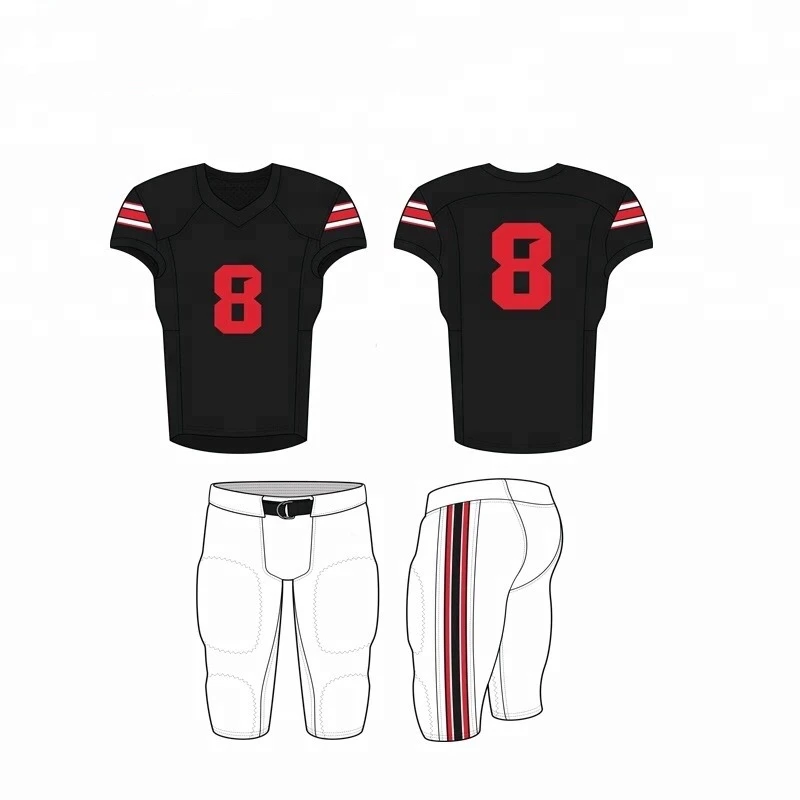 Team Athletic Wear American Football Jerseys Uniform Custom Cheap American Football Uniform For Youth