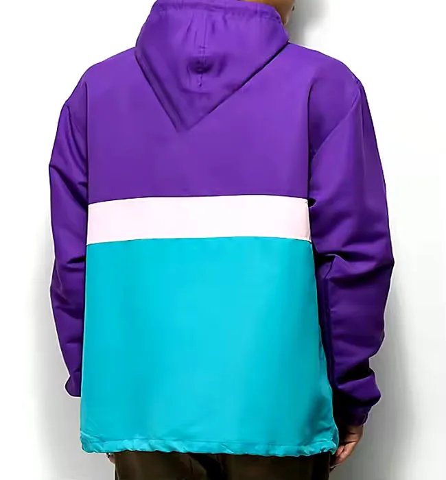 2024  Factory Best Windbreaker For Running Beach Two Tone Wind Breaker Personalized Windbreaker Jacket